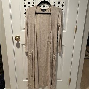 Lulu’s Ribbed Oatmeal Duster